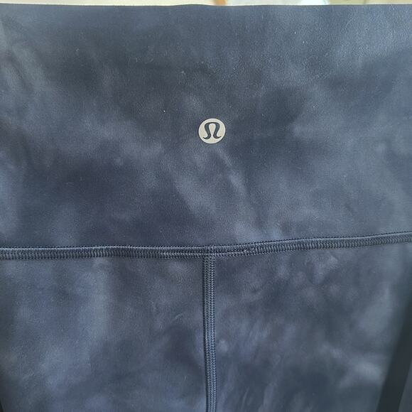 Lululemon Wunder Train HR Tight 25" Diamond Dye Diamond Dye Shade Naval 18 - Picture 5 of 8